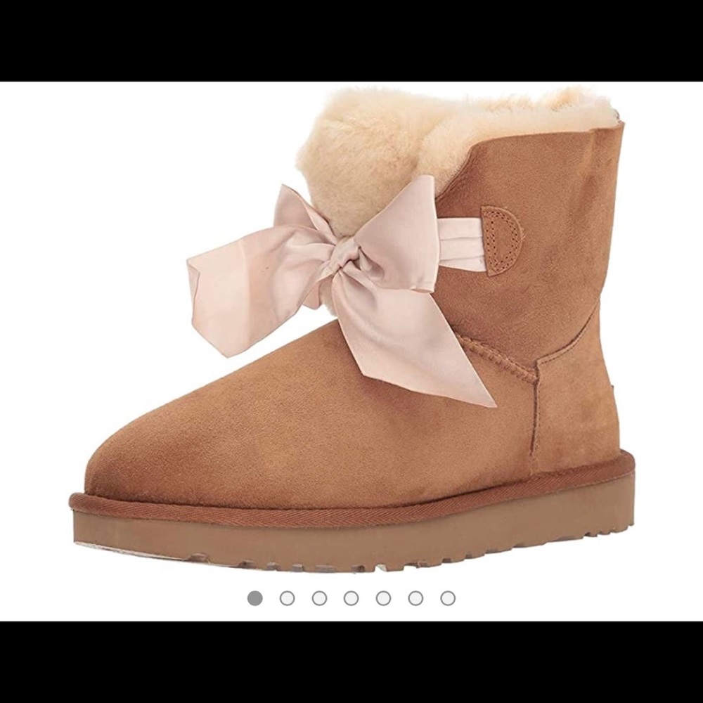UGG Gita Bow Mini Boots